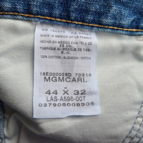 (873) Gander Mountain Men's Classic Relaxed Fit Straight leg Jeans, Size:44/32 - Picture 11 of 17